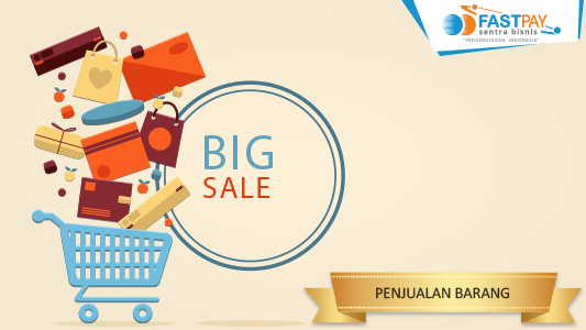 Penjualan barang Toko Modern FASTPAY